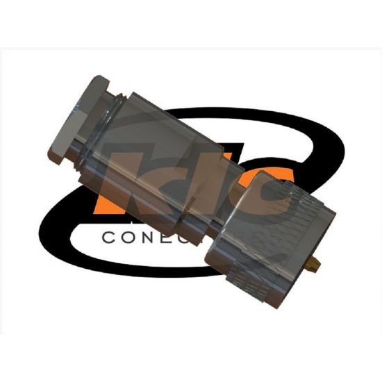 CONECTOR UHF MINI MACHO RETO PRENSA RG58 KLC