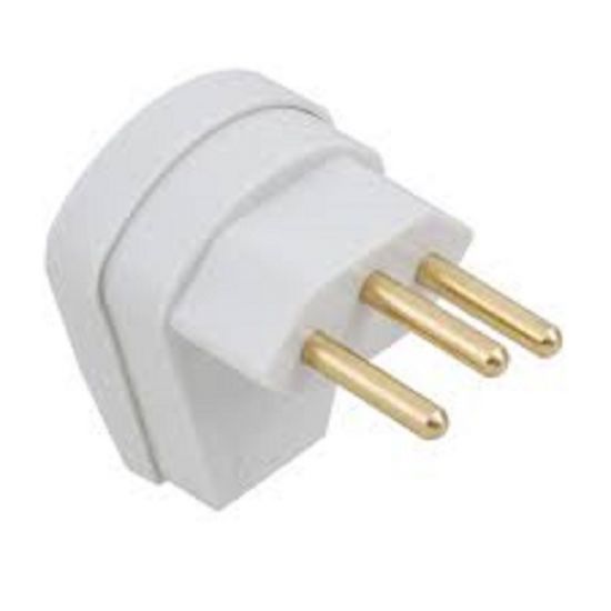 PINO MACHO 3 PINOS PROFISSIONAL 10A BRANCO