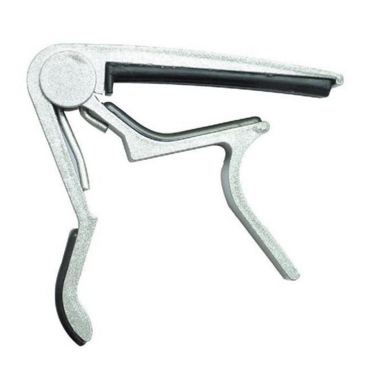 CAPOTRASTE DE ALUMINIO P/VIOLAO MC-5001 PRATA MXT