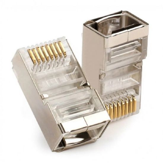 CONECTOR MACHO RJ45 CAT6 BLINDADO PCI ($$$50)