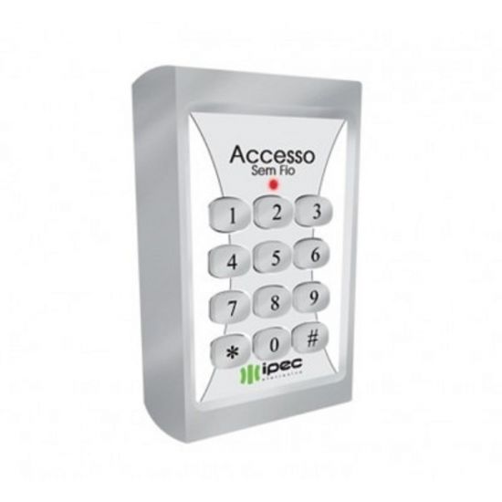 ACCESSO SENHA S/FIO 433,92MHZ 4 CANAIS IPEC