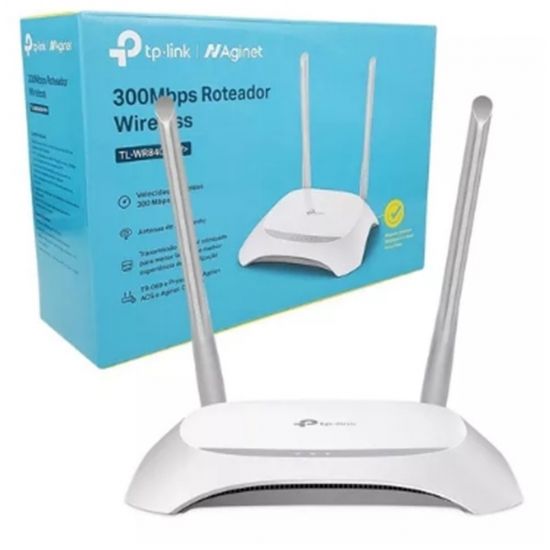 ROTEADOR WIFI TP LINK TL-WR840N 2 ANTENAS 300MPBS