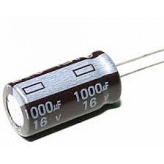 ELETROLITICO  1000uF x 16V RD