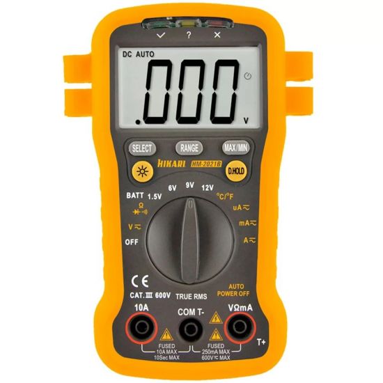 MULTIMETRO DIGITAL HM2021B HIKARI