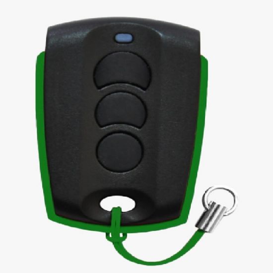 CT PORTAO HOMBRUS 433MHZ 3 BOTOES BIT VERDE