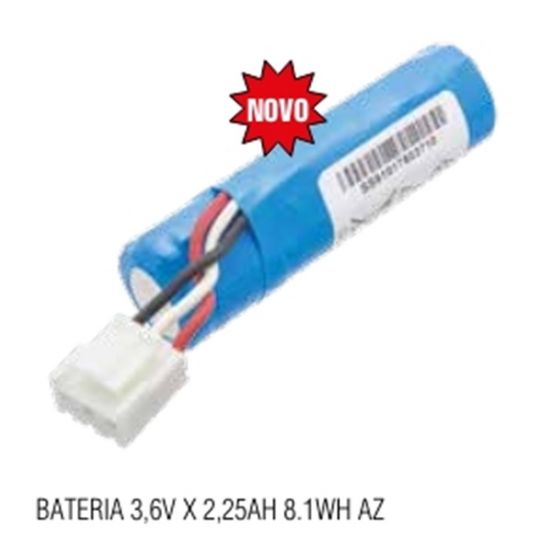 BATERIA RECARREGAVEL LI-ION 3,6 x 2,25ah 8,14wh 1INR19/65 UTILIZADA EM MAQUINA DE CARTAO DE CREDITO
