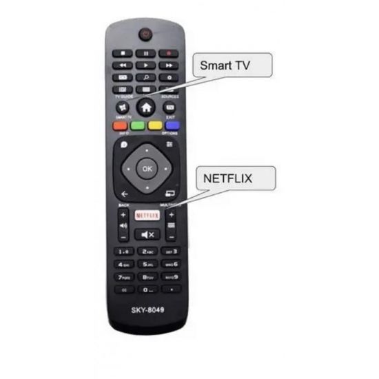 CT LCD PHILIPS SMART 4K NETFLIX SKY-8049