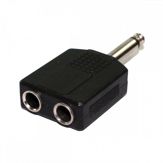 PLUG ADAPTADOR 2 JACK J10 MONO X P10 MONO