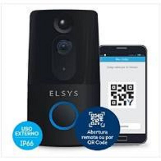 VIDEO PORTEIRO WI-FI C/ MODULO EXT ESL-VPW1 ELSYS