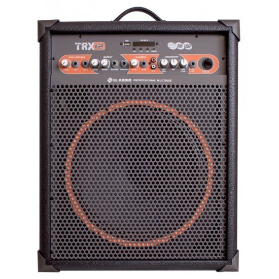 CAIXA MULTIUSO TRX12 80W RMS LL AUDIO