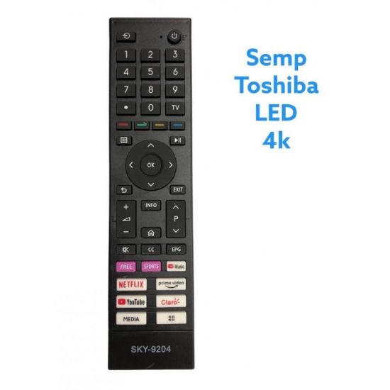 CT LCD TOSHIBA 4K QLED NETFLIX/PRIME/YOU/CLARO