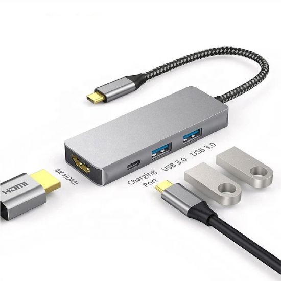 HUB USB TIPO C PARA HDMI 3EM1 3.0