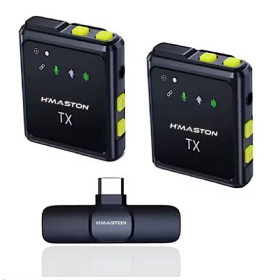 MINI MICROFONE DE LAPELA SEM FIO TIPO C MK-11 HMASTON