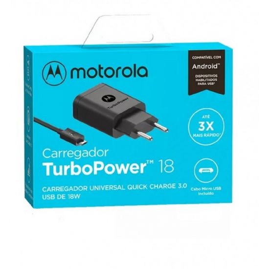 CARREGADOR CELULAR TIPO C MOTOROLA 40W