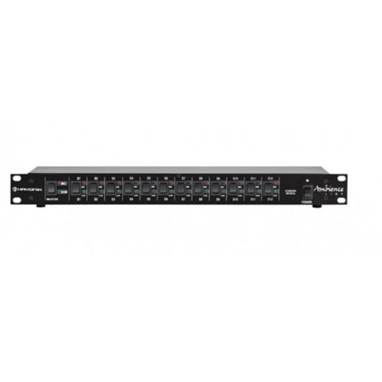 Setorizador de Áudio Hayonik Ambience Line SH-1012 Preto
