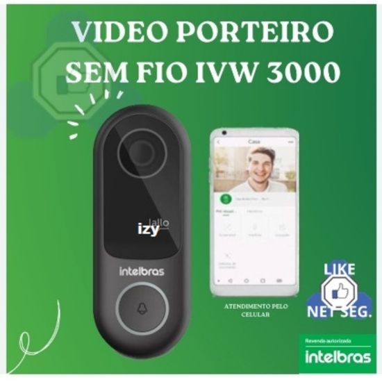 VIDEO PORTEIRO SMART IVW 3000 INTELBRAS