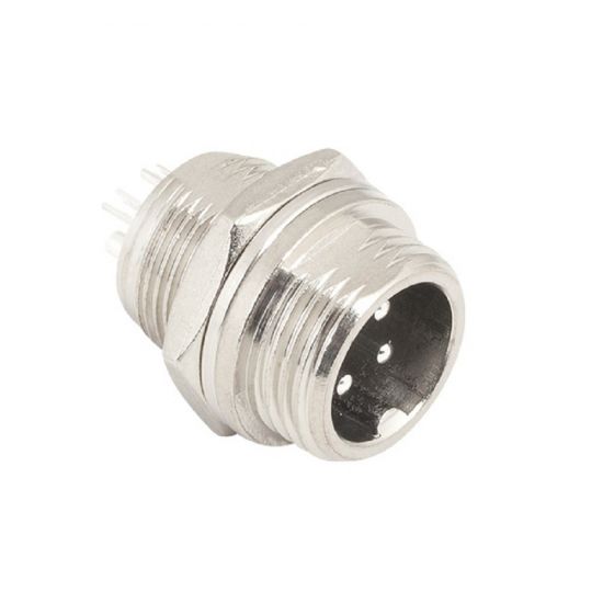 CONECTOR CIRCULAR MIKE 4 VIAS MACHO
