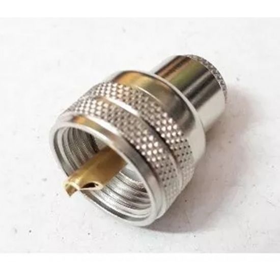 CONECTOR UHF MACHO RETO PRENSA RG58 KM-1M-1 KLC