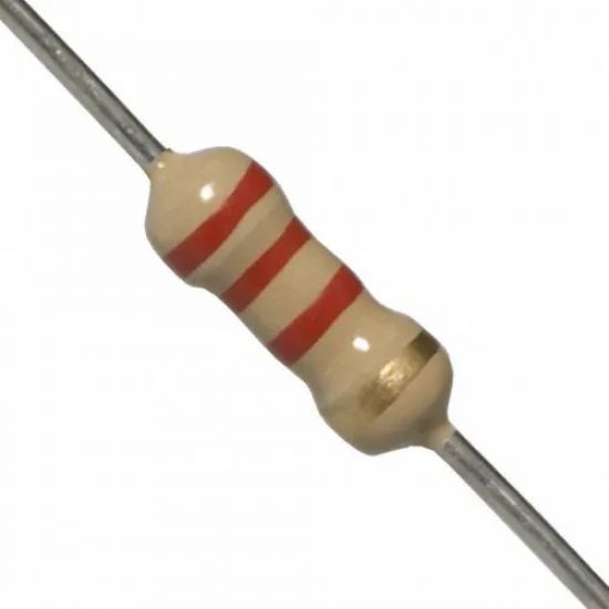 RESISTOR   1/4W     2K2 EMB C/100