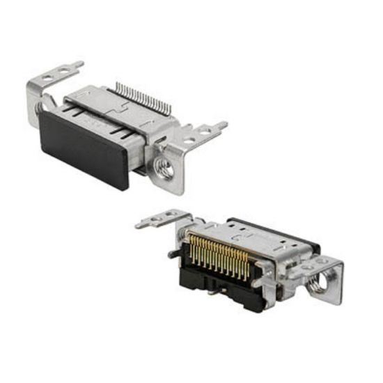 CONECTOR JACK HDMI PCI 180 GRAUS 35MM C/PARAFUSO