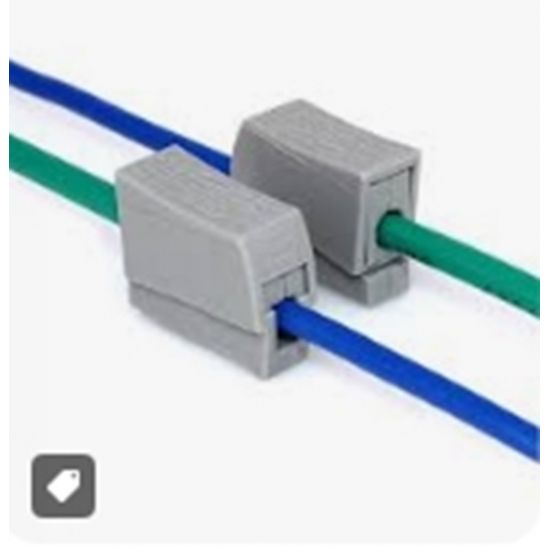 CONECTOR RAPIDO PARA CONEXÃO DO FIO CABO UNICO DE EMENDA DE FIO DE 1,00MM - 2,50MM 224 201