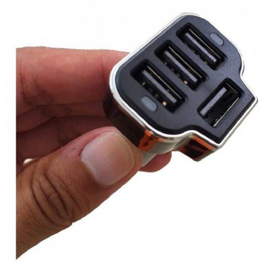CARREGADOR AUTOMOTIVO C/CABO USB V8 5V 4,1A