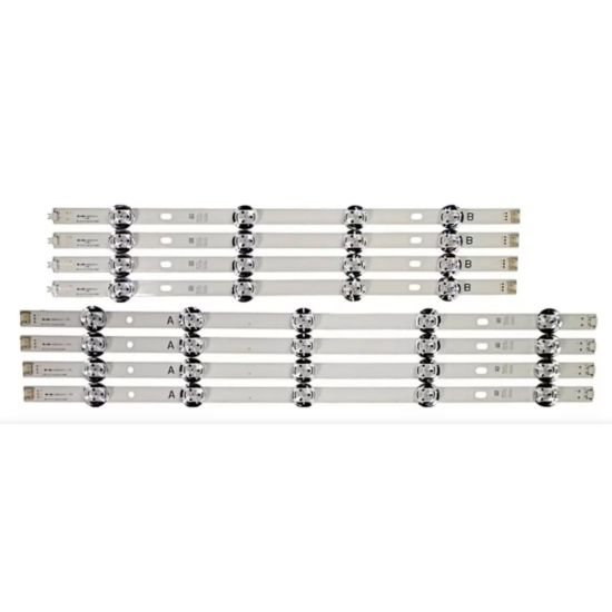 KIT 8 BARRAS LED LG 47lb5500 47LB5600 47LB5800 47LB6500