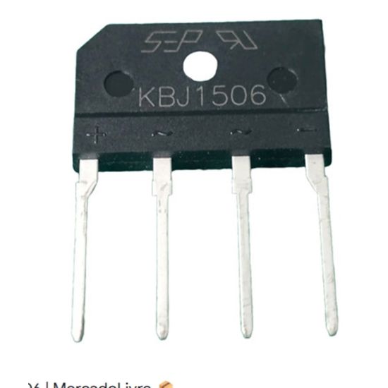 DIODO PONTE KBJ1506 600V 15A ($$$25)