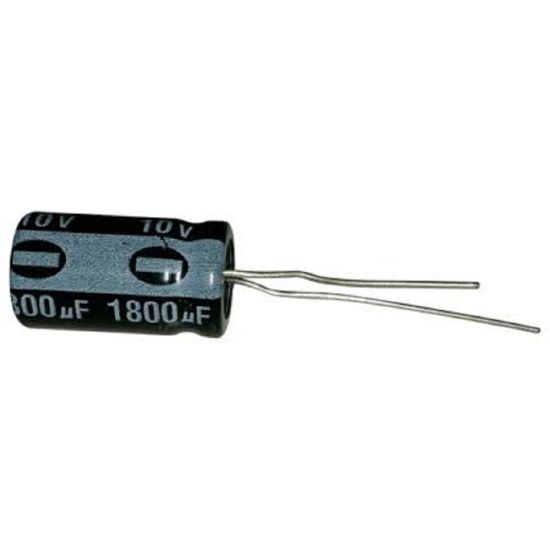 ELETROLITICO  1800uF X 10V RD 105º