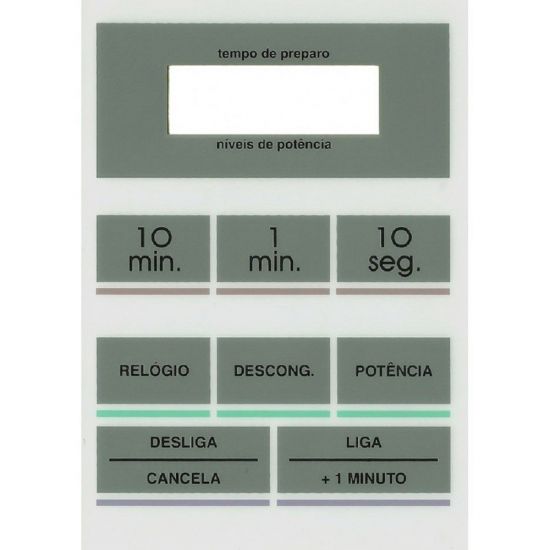MEMBRANA SHARP MW 520 BRANCA