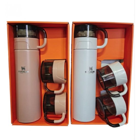 GARRAFA TERMICA 500ML COM 2 XICARAS WU-311