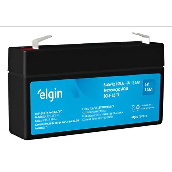 BATERIA SELADA  6V  1,3Ah EG 6-1,3 T1 ELGIN
