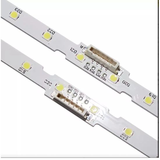 KIT 2 BARRAS LED SAMSUNG UN55RU7100  UN55NU7100 55NU7100G