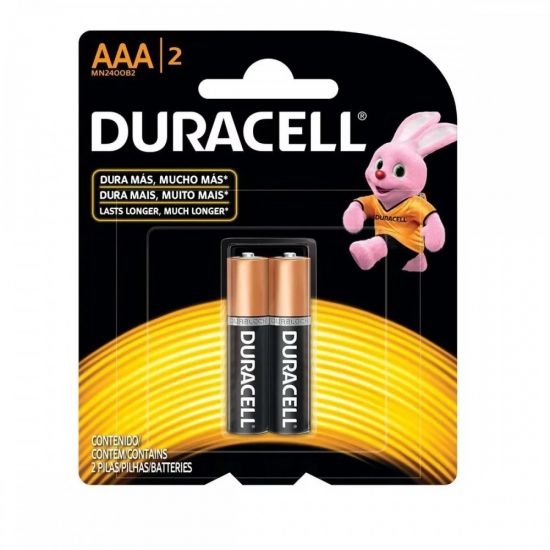 PILHA DURACELL MN2400 C/2 AAA PALITO