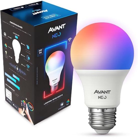LAMPADA LED SMART INTELIGENTE 10W AVANT