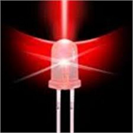 LED  5MM VERMELHO ALTO BRILHO 6000 MCD