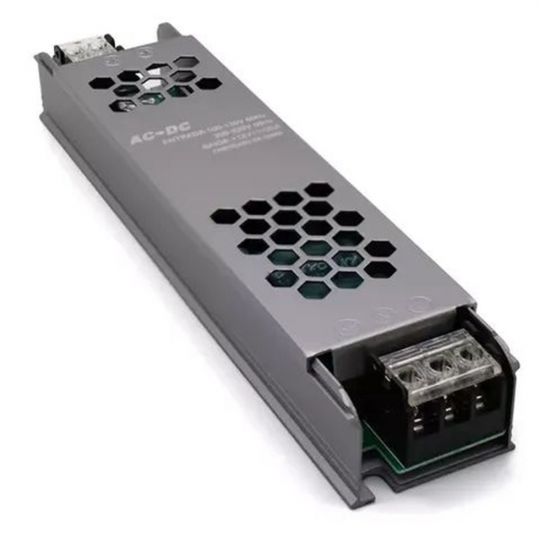 FONTE CHAVEADA 12V 20A SLIM L5CM X C17CM X A2,3CM