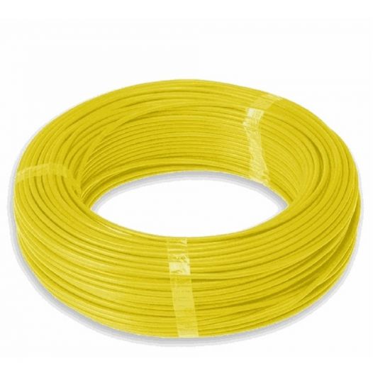 FIO FLEXIVEL 0,75MM AMARELO X100 MULTCABO