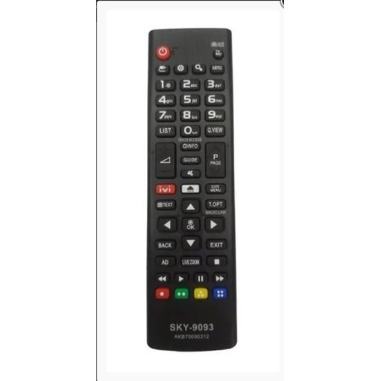 CT LCD LG SMART  IVI 43UJ634V-ZD SKY9093 controle remoto tv lg smart led