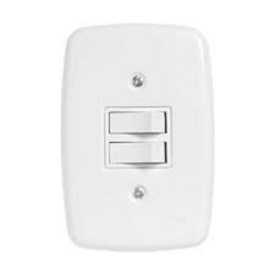 INTERRUPTOR 2 TECLA PALELELAS 4X2