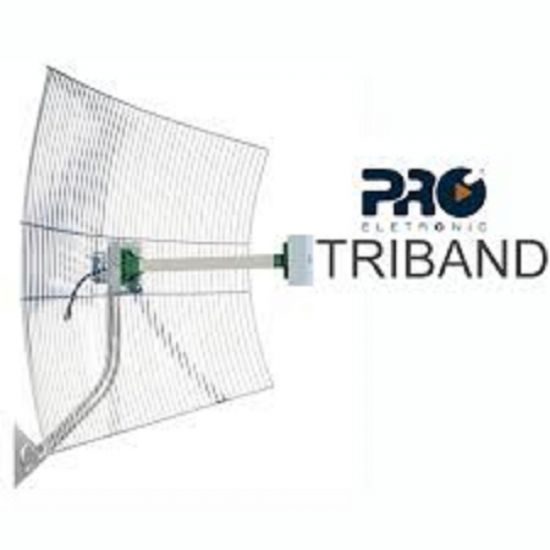 ANTENA CELULAR PROELETRONIC PQAG-3022 TRIBAND