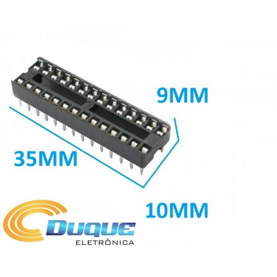 SOQUETE P/ CI 28 PINOS COMUM