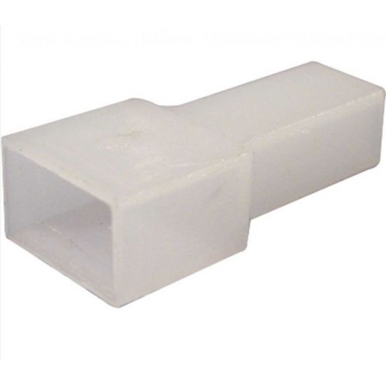 LUVA P/ TERMINAL ENCAIXA TIPO MACHO ( SOMENTE LUVA SEM TERMINAL )