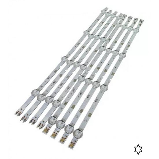 KIT 8 BARRAS SAMSUNG UN48J5200 UN48J4200AG