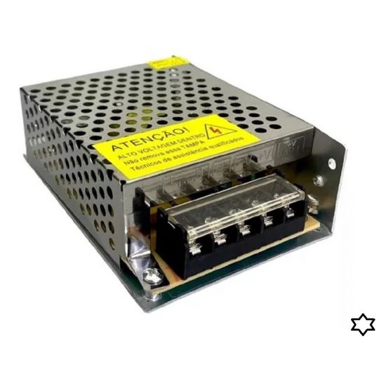 FONTE CHAVEADA 12V 10A  FULL REAL TIPO COLMEIA