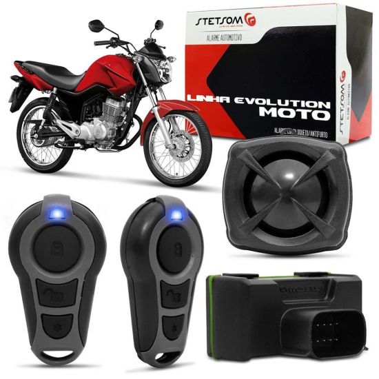ALARME MOTO TRIPLO STETSOM C/BLOQ ANTIFURTO