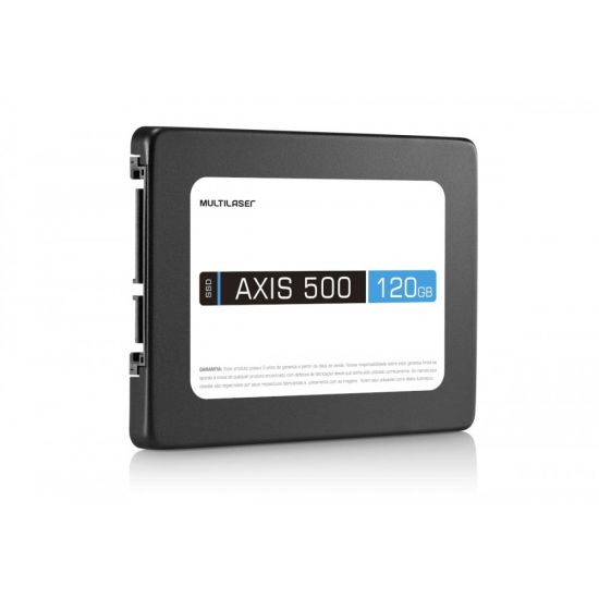 SSD MULTILASER AXIS 500 120GB SATA III 2,5" SS100