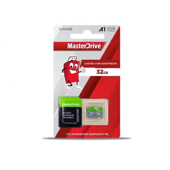 CARTAO DE MEMORIA 32GB MASTER DRIVE