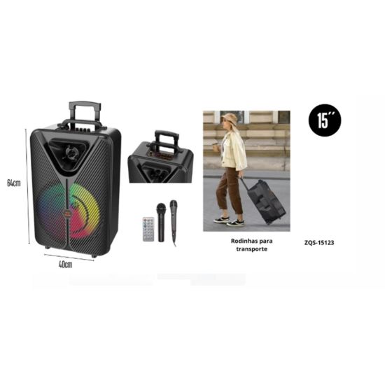 CAIXA AMPLIFICADA FLEX ZQS-15123