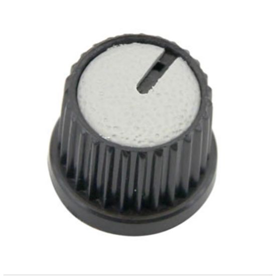 KNOB ROTATIVO ESTRIADO SEM PARAFUSO VERMELHO